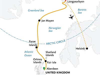 Arctic Saga: Exploring Spitsbergen via the Faroes and Jan Ma...